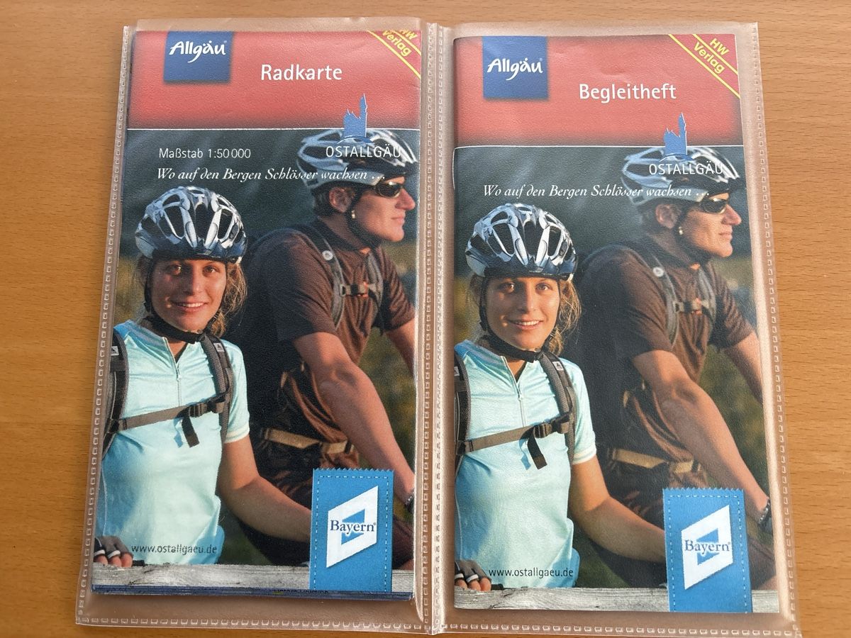 Cartine & Atlanti: Radkarte Ostallgäu – Nuovo (secondo la descrizione) da Grenchen venduto da nethy