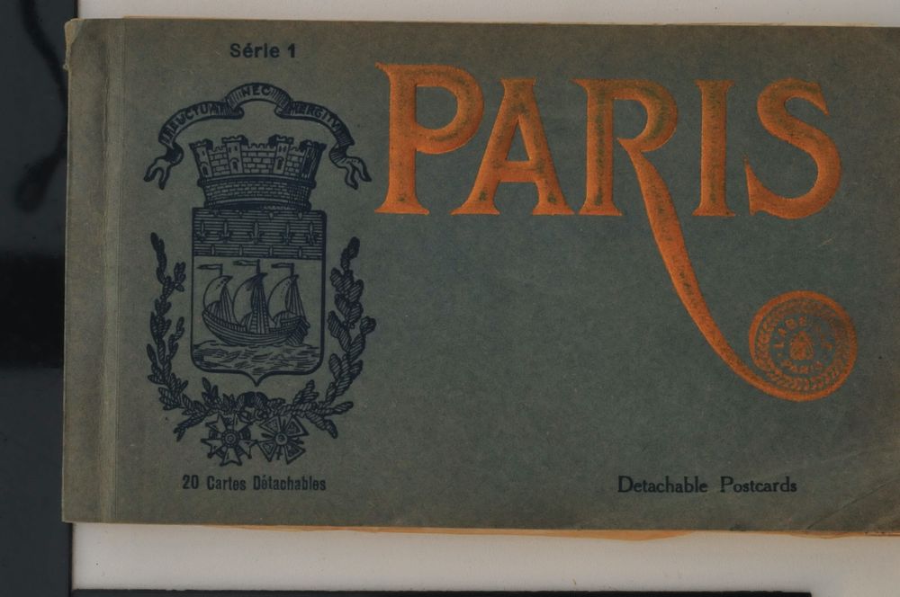 Carnet de cartes postales des ruines de Verdun, Première