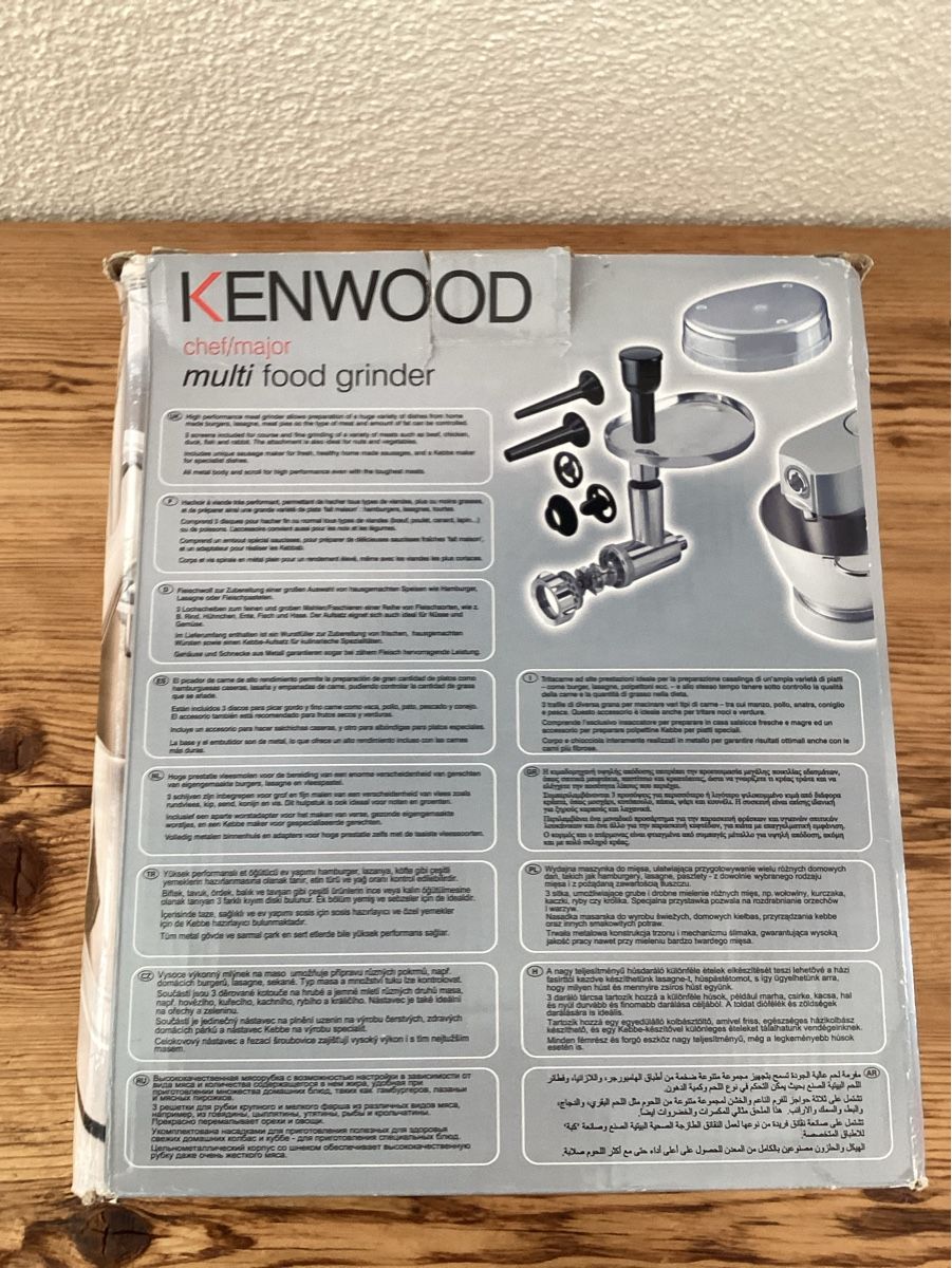 Kenwood Elettrodomestici da cucina: Kenwood Fleischwolf zu Chef/Major, nie gebraucht – Nuovo (secondo la descrizione) da Wassen UR venduto da SABDOM 2