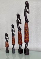 Figuren - Afrikanische Holzfiguren – 4 er Set  20–50 cm