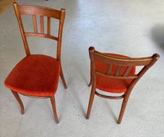 2 originale Thonet Stühle Wien – Vintage Bugholz (Paar)