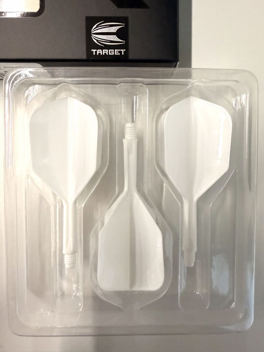 Jeux de fléchettes: KFelx Target No.6 short white – Neuf avec emballage d'origine à Bellach par Koelliker1 1