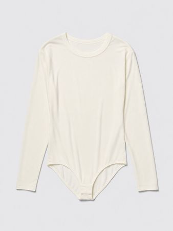 Uniqlo Body AIRism manches longues femme S Blanc — Neuf
