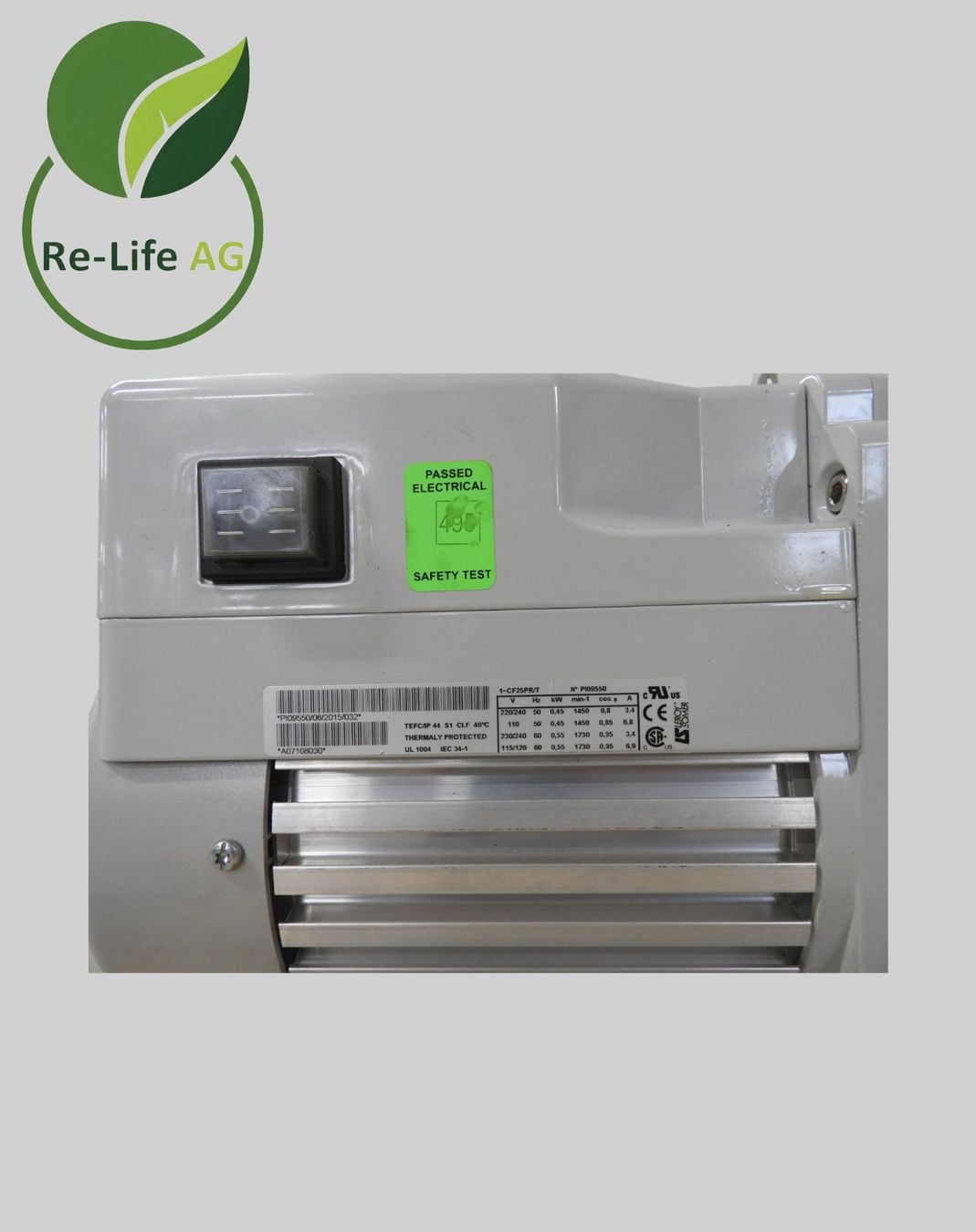 Accessori da laboratorio: EDWARDS RV 8 Laboratory Vacuum Pump – Usato da Reinach BL venduto da Re-LifeAG_Labor 6