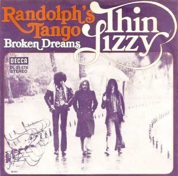 Schallplatten: THIN LIZZY  Randolph's Tango 7" Single Deuschland 1973 – Gebraucht aus Thun von Pemoya