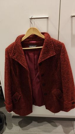 Manisa Damen Jacke, Rot, Grösse 40