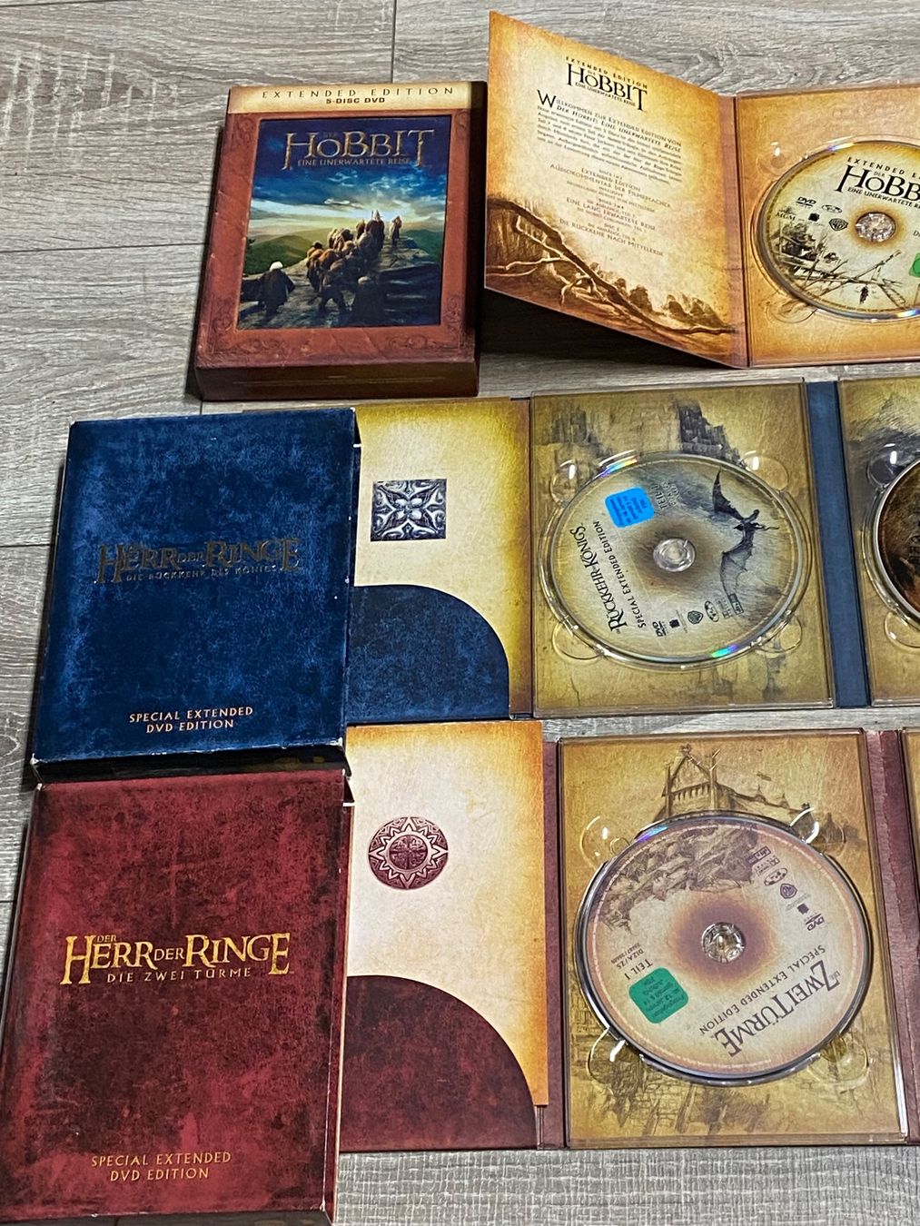 Tous les DVDs: Der Herr der Ringe + Der Hobbit 14x – D'occasion à Muri b. Bern par AdidasCollector 4