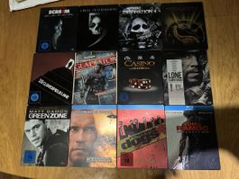 12x Steelbook, Collection, Bluray