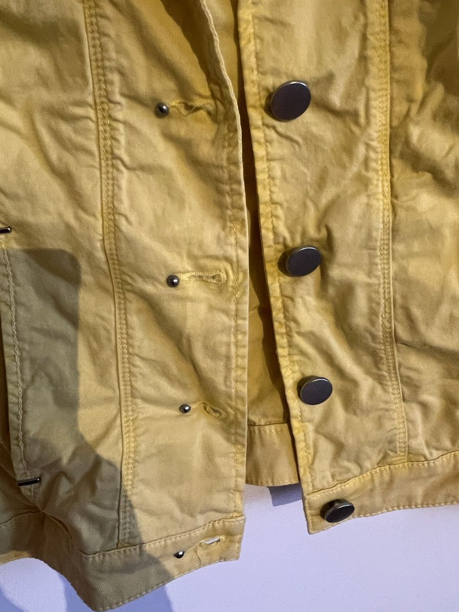 High Giacche: Jeansjacke HIGH, Gr. 36, gelb – Usato da Solothurn venduto da Brini06 2