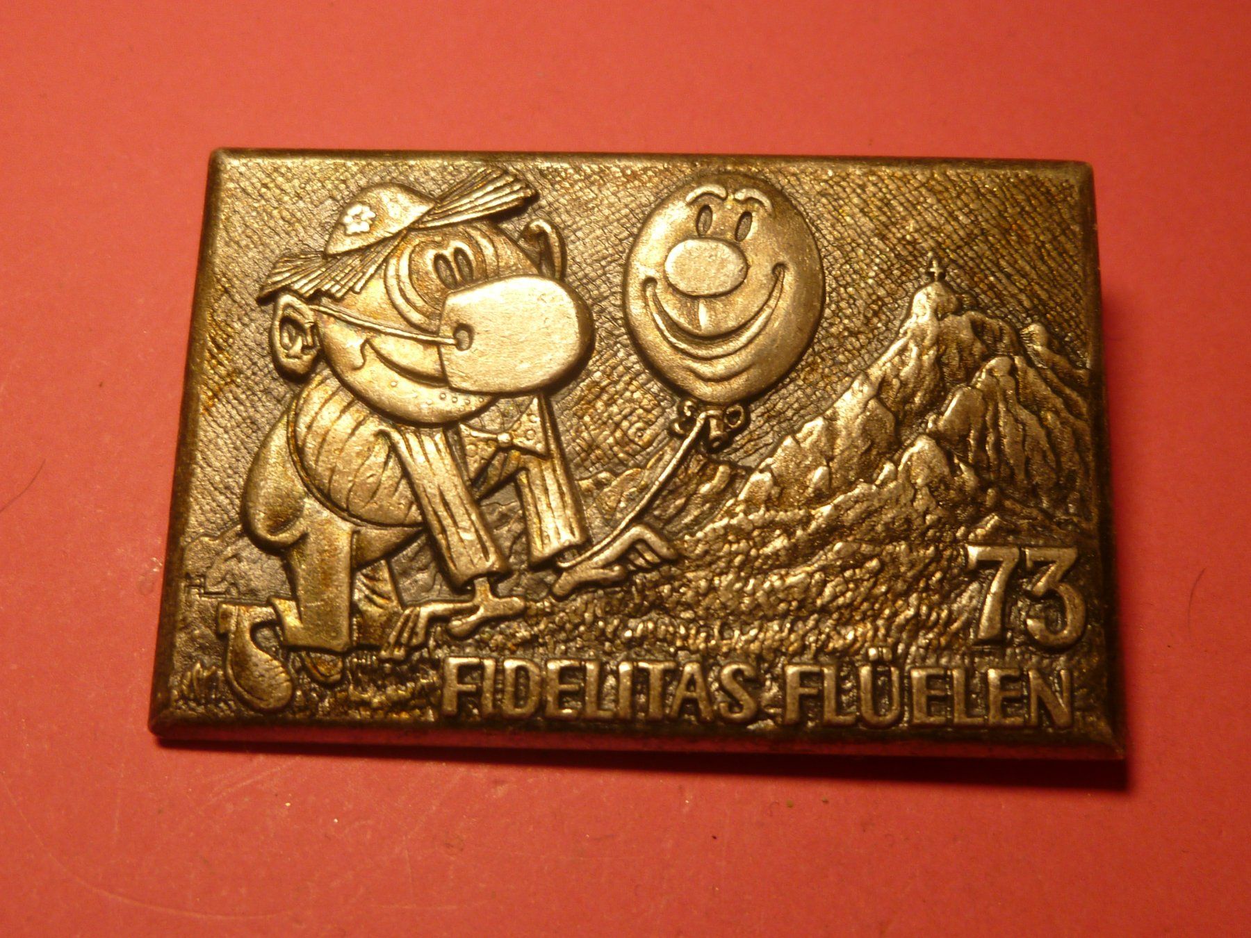 Plaketten & Abzeichen: FLÜELEN 1973 SILBER – Gebraucht aus Ried (Muotathal) von Mandarin02