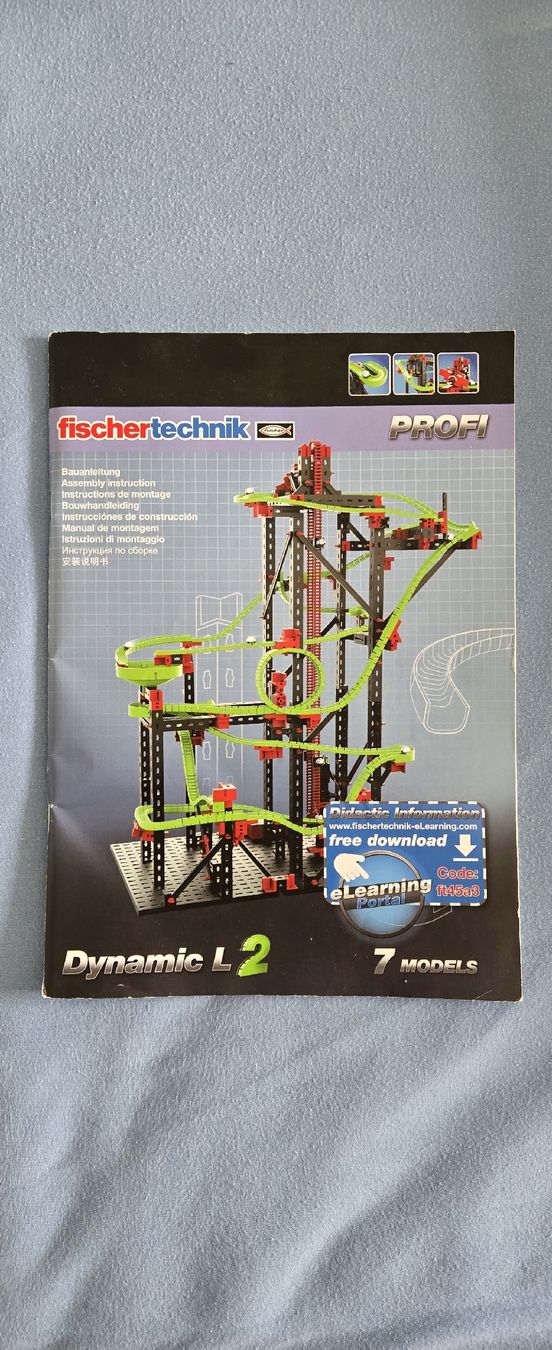 Fischer Spielzeuge: Fischertechnik Dynamic L2 Kugelbahn, komplett und intakt! – Gebraucht aus Beringen von tim_bw5h