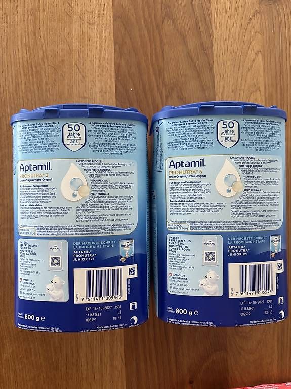 Lebensmittel & Spezialitäten: Aptamil Pronutra 3 – Gebraucht aus Ottenbach von BOL 1