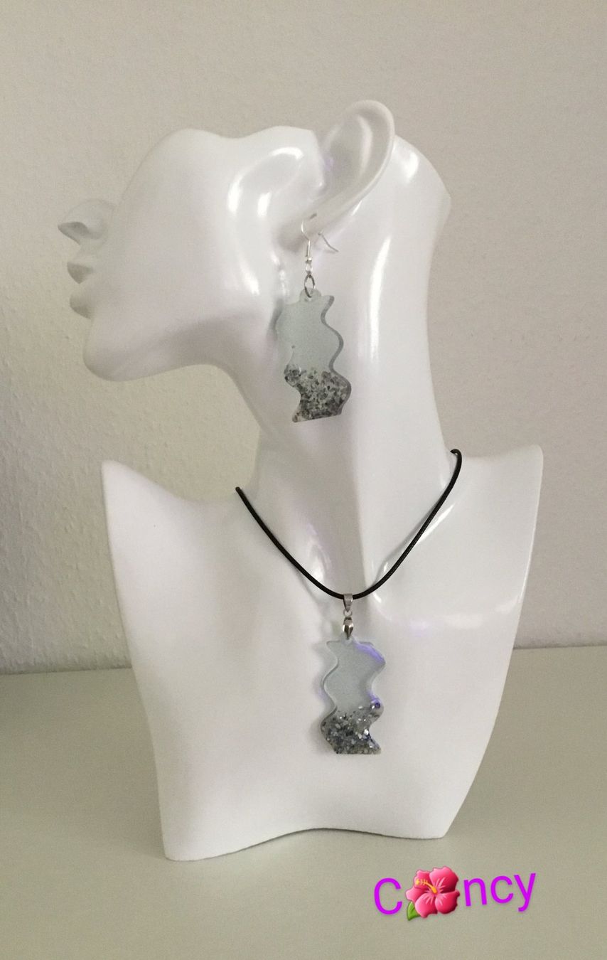 Altri gioielli: Collier et boucle d’oreille – Nuovo e nell'imballaggio originale da Genève venduto da mir_qfr5 4