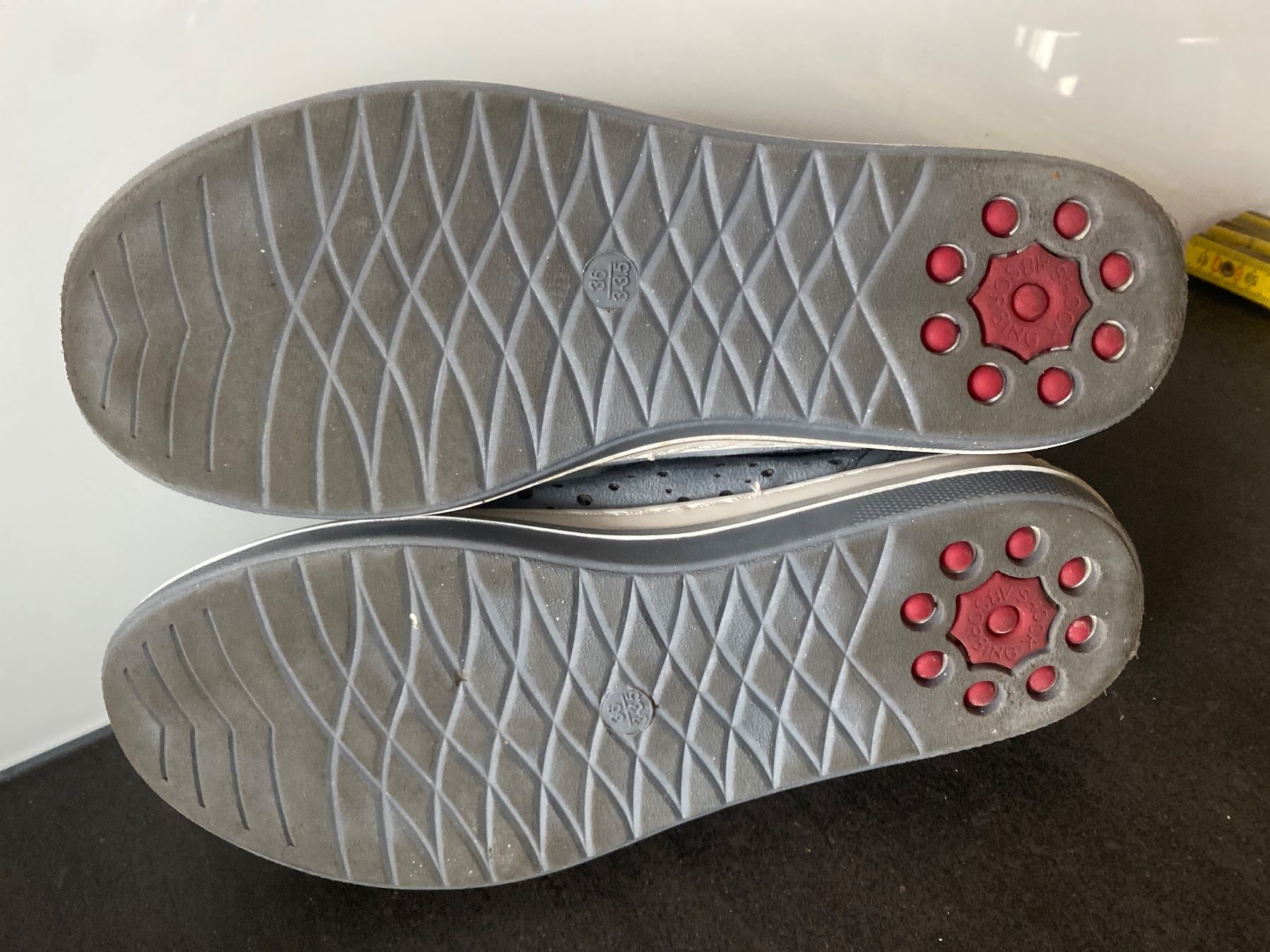 Damenschuhe: GOSOFT Schuhe/Halbschuhe GR.36 LEDER hellblau/grau/silber – Gebraucht aus Frauenfeld von Boldi46 9