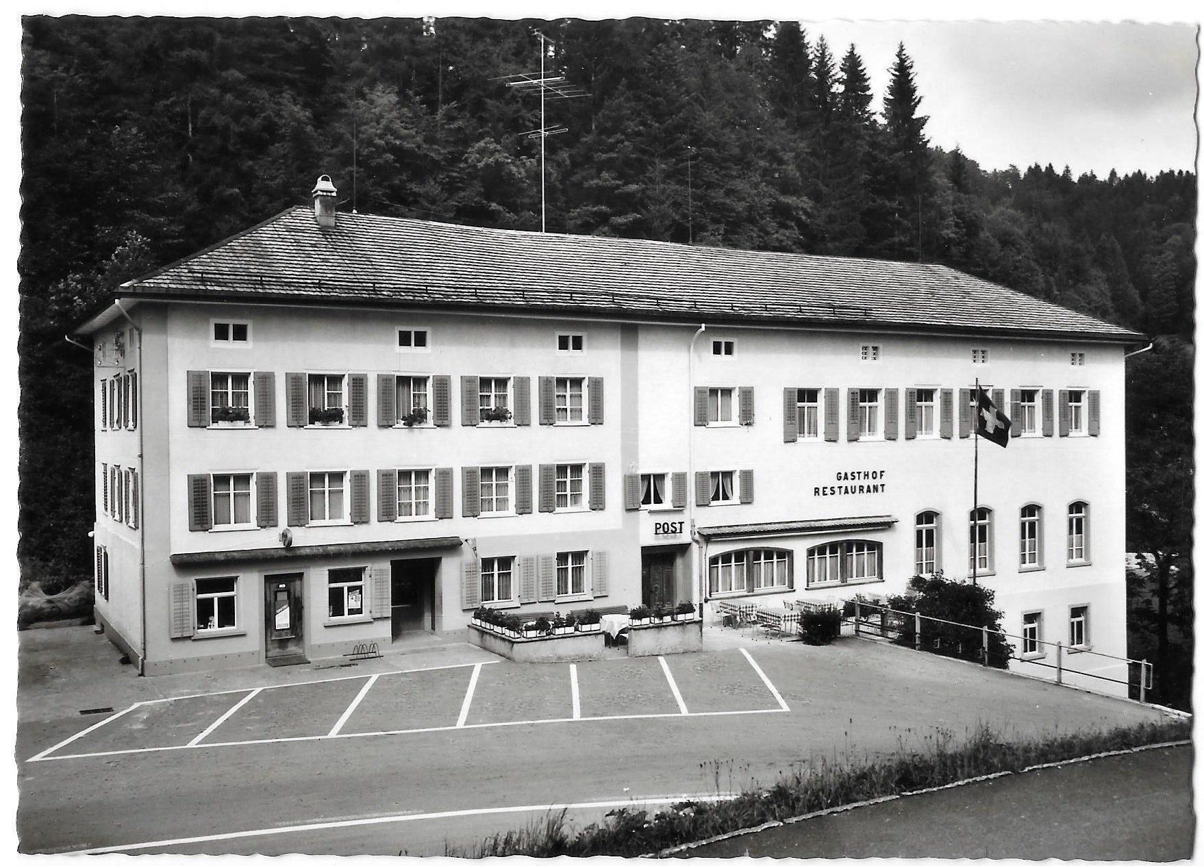 Cartes postales: Fischingen Gasthof Post – D'occasion à Olten par clotaldi