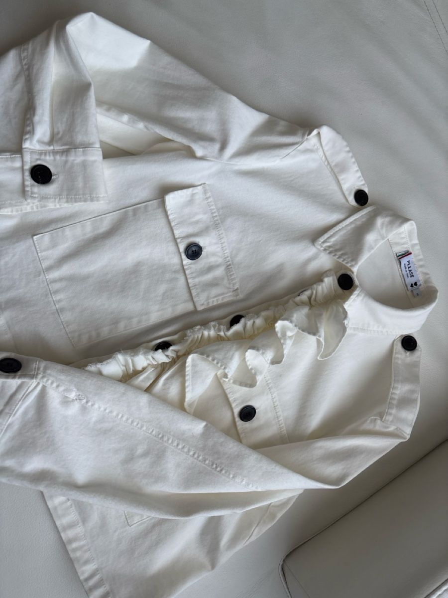 Jacken: Please Jacke Weiss Gr. S neuwertig – Neu (gemäss Beschreibung) aus langenthal von rundholz7 8