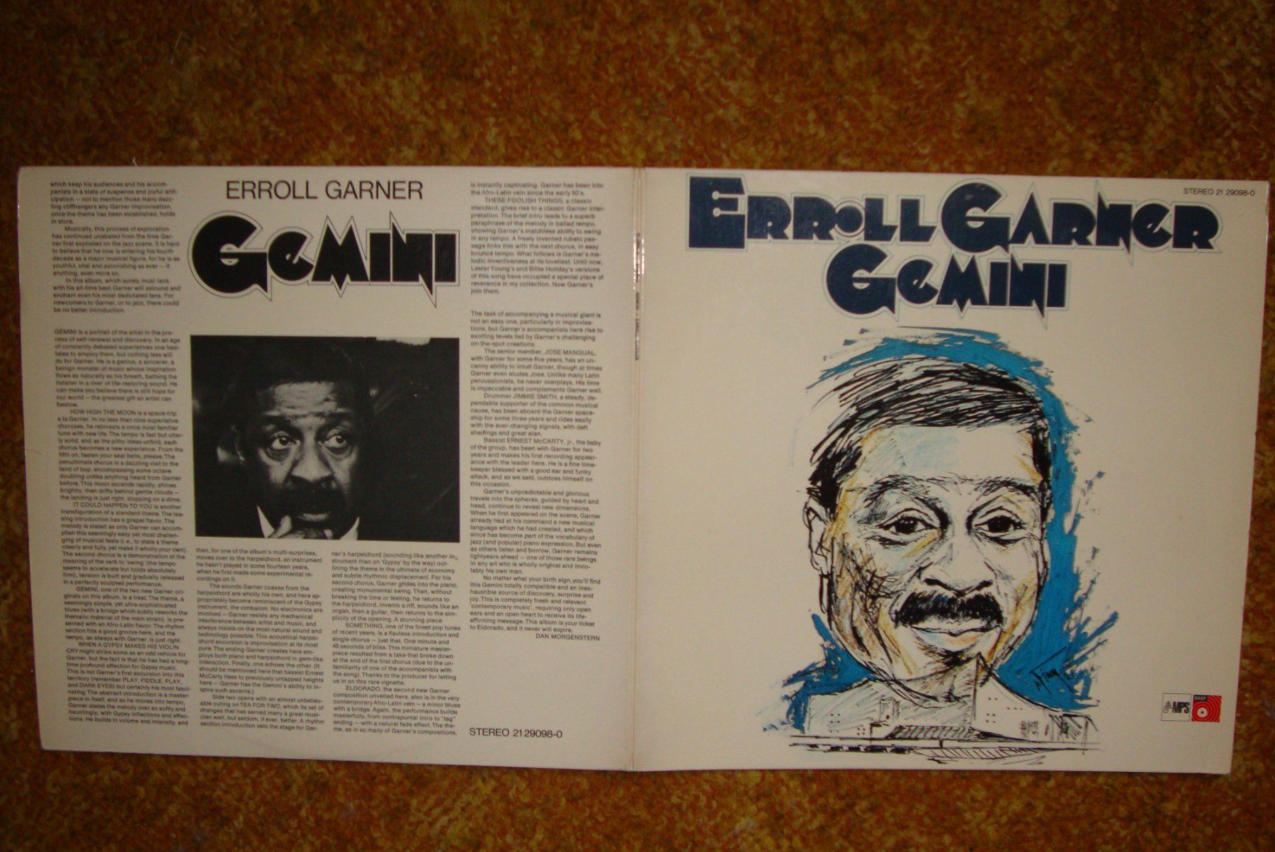 Dischi in vinile: ERROLL GARNER - Gemini - LP MPS 1972 – Usato da Bern venduto da Uli_10_11