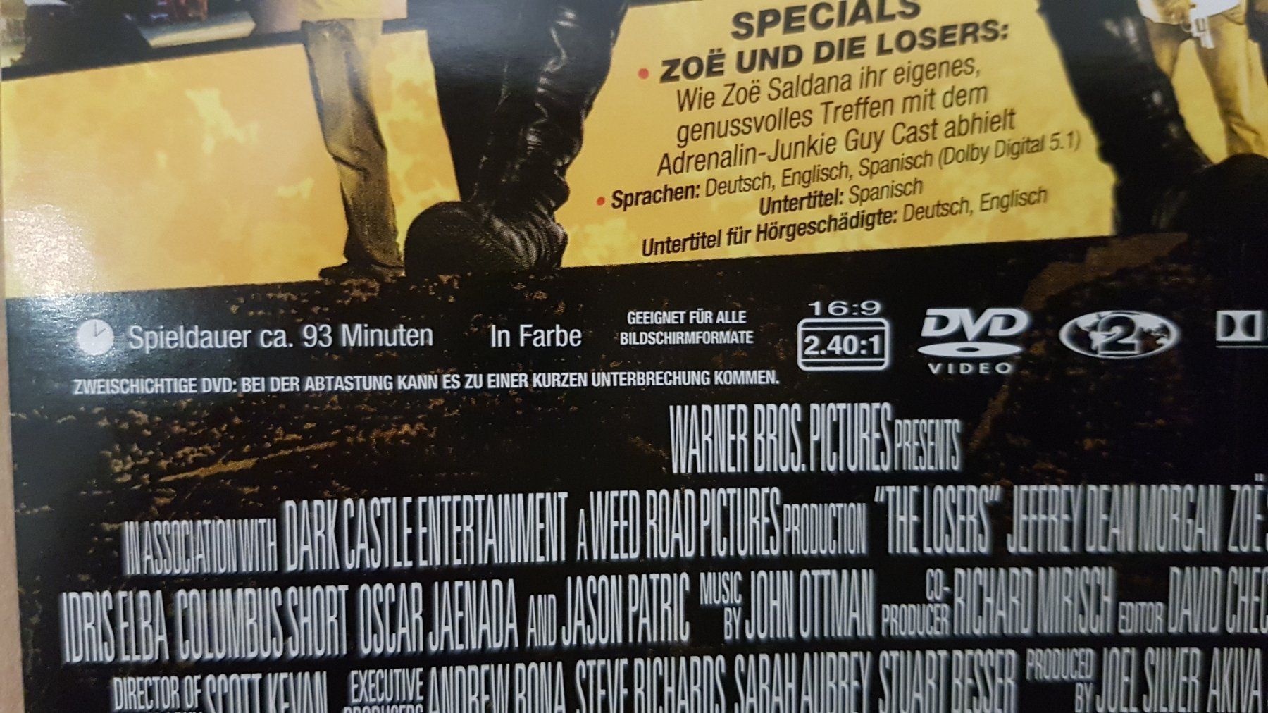Tutti i DVDs: DVD The Losers – Usato da Oetwil am See venduto da fineli2 1