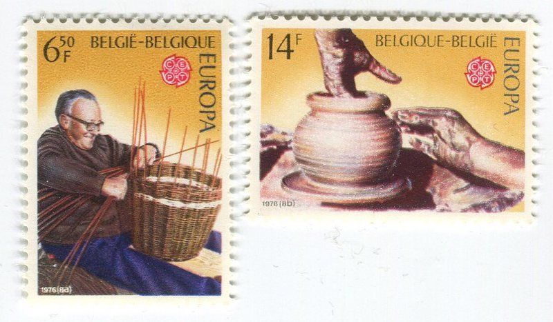 Tutti i francobolli: Briefmarken "Kunsthandwerk". Belgien – Nuovo e nell'imballaggio originale da Basel venduto da Butsch5