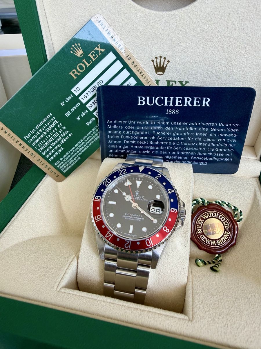 Rolex Uhren: Rolex GMT-Master 16710 / Kaliber 3186 ! – Gebraucht aus Nürensdorf von Swalbard 7