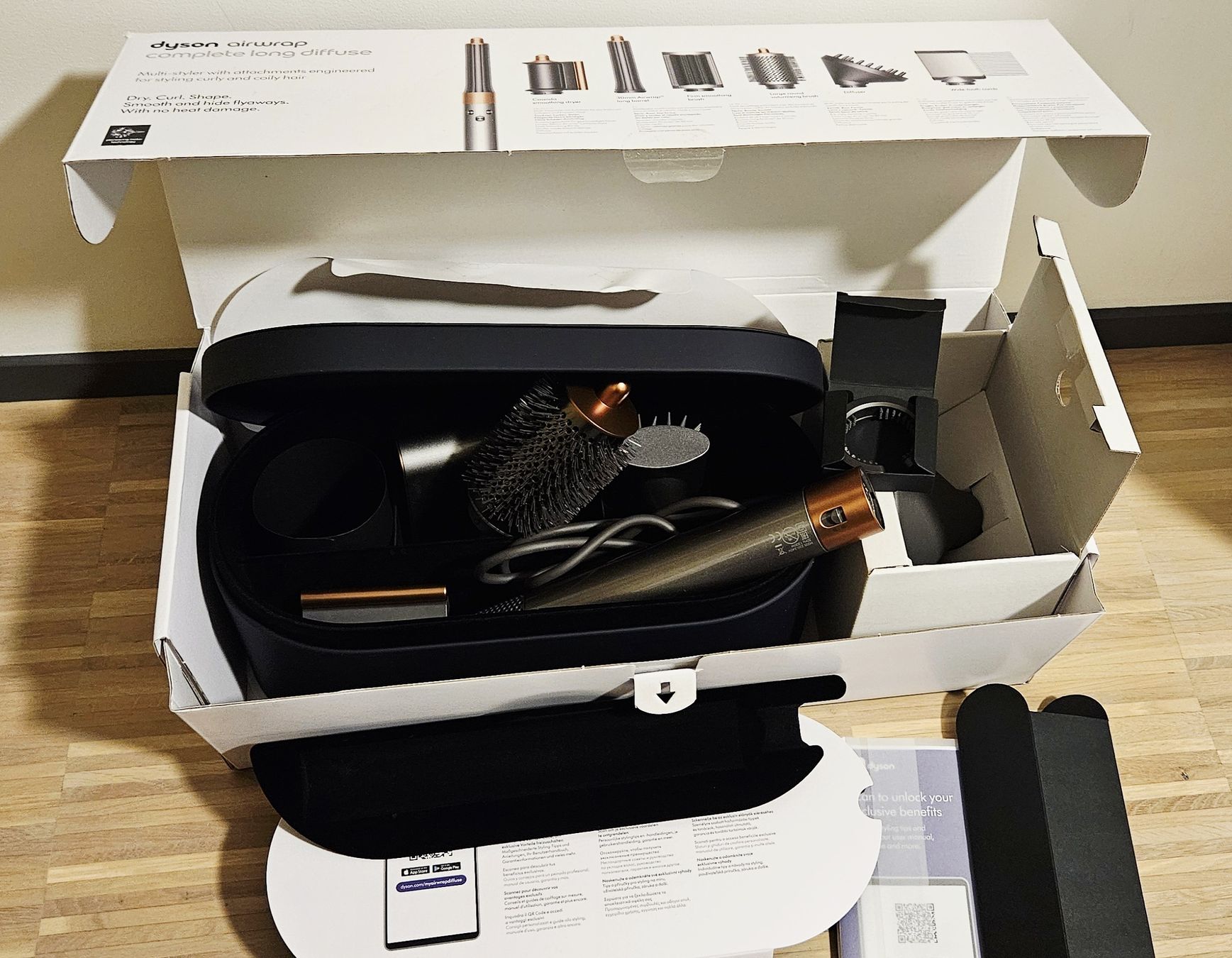 Dyson Föhn: Dyson Airwrap Complete Long Diffuse neuwertig – Neu (gemäss Beschreibung) aus Bülach von cestlavie2018
