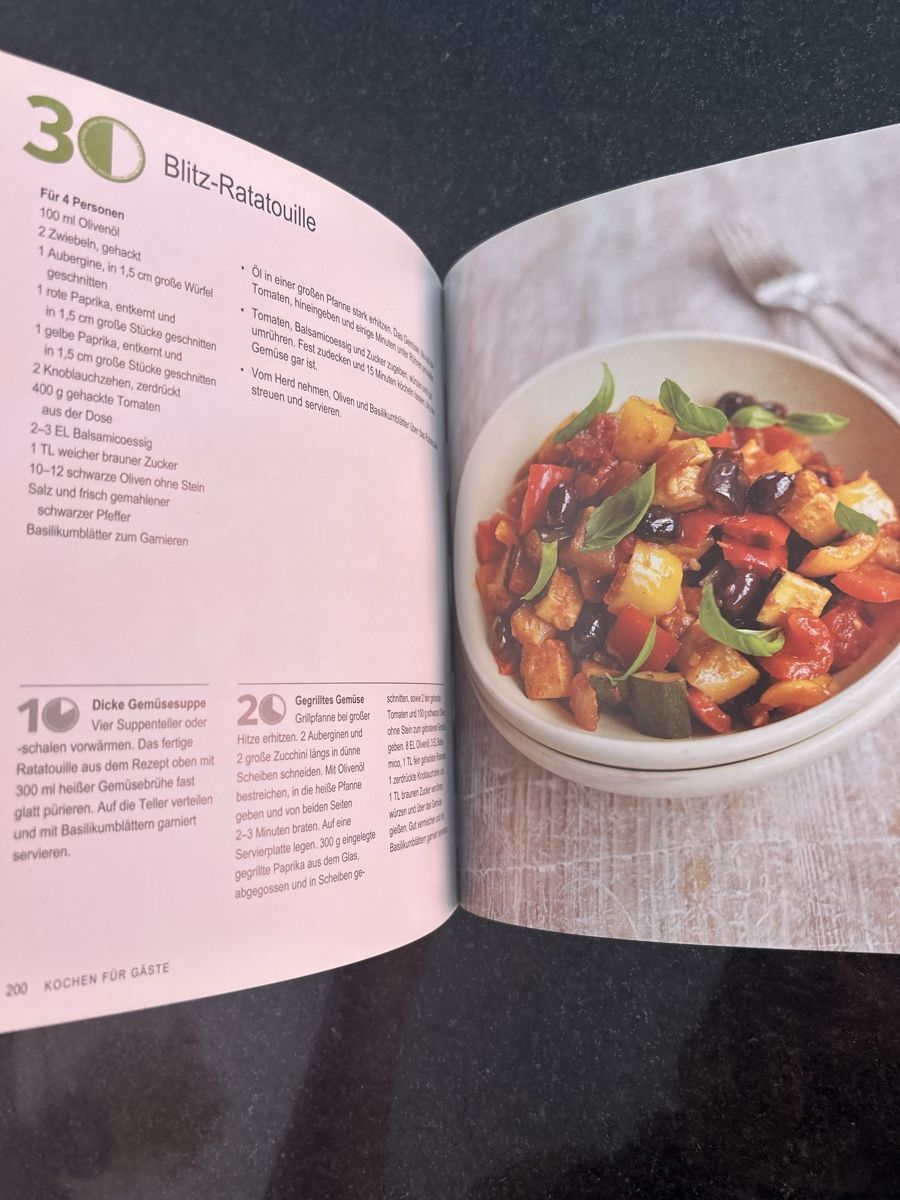 Libri: Quick Veggie: 360 schnelle Rezepte - Kochbuch – Nuovo (secondo la descrizione) da Ostermundigen venduto da mic_27pv 4