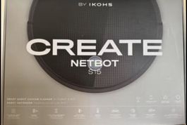 CREATE NETBOT S15 Smart Robot Vacuum Cleaner by IKOHS 
