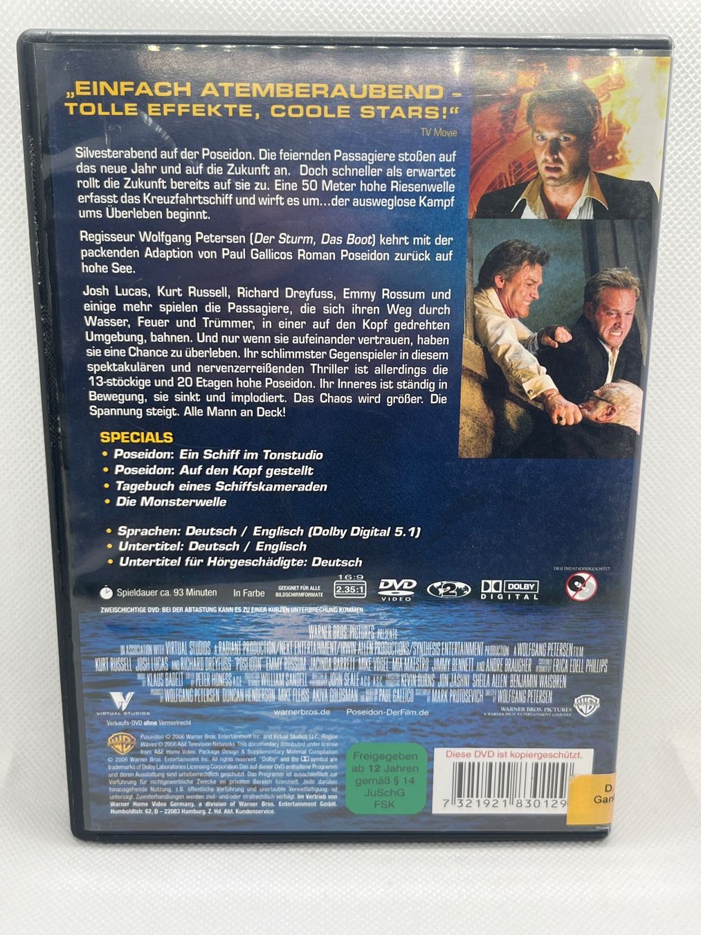 Tutti i DVDs: Poseidon DVD - 2-Disc Edition – Usato da Hinterkappelen venduto da Kim1992 1