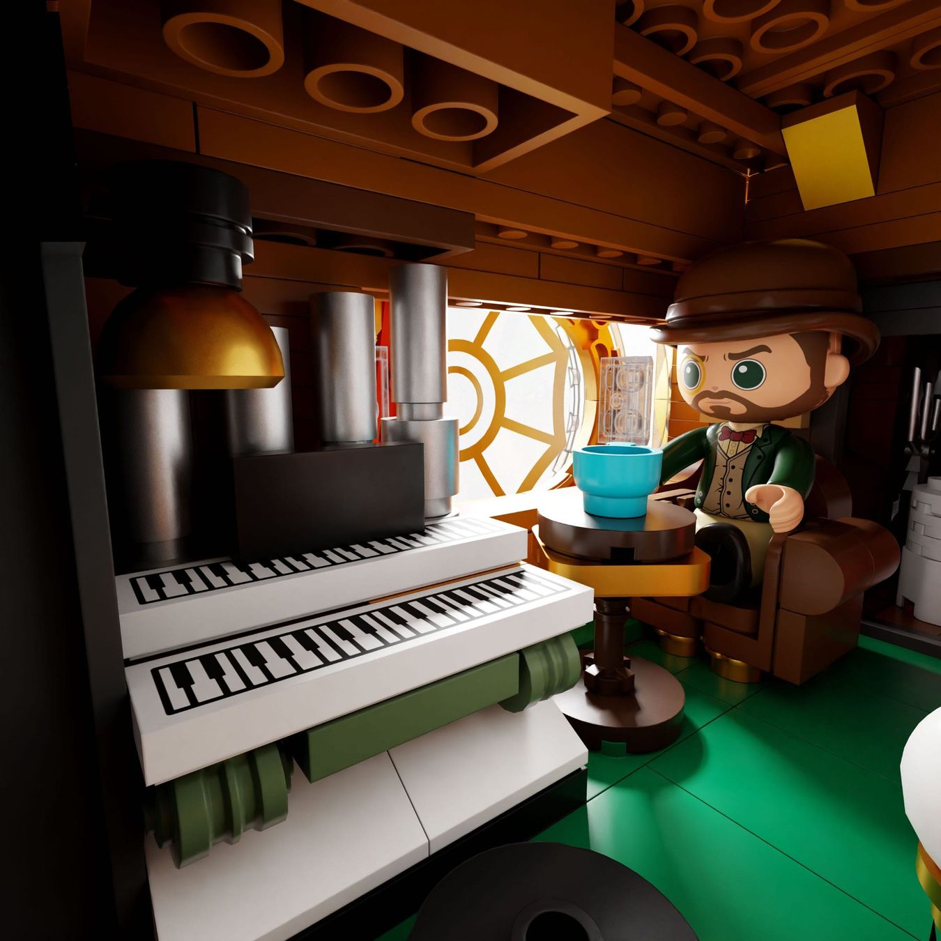 Lego Kit di costruzioni: Pantasy Original Jeu de construction Steampunk: Le Nautilus – Nuovo e nell'imballaggio originale da St-Imier venduto da ATTAKSHOP 1