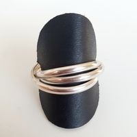 Trinity-Ring aus 925 Silber gr. 21,2 mm