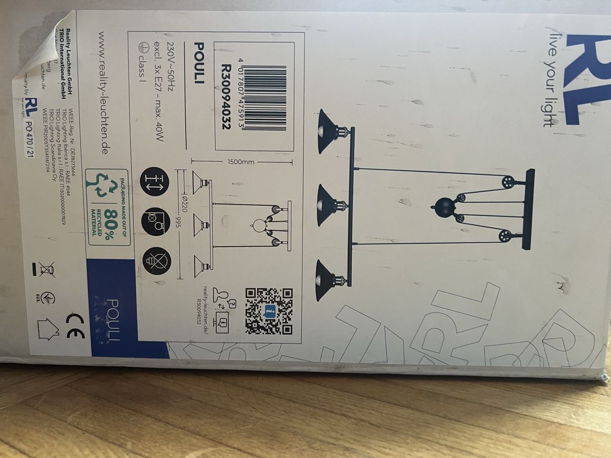 Lampadari & plafoniere: Pouli Deckenlampe – Nuovo (secondo la descrizione) da Zürich venduto da metopus 1