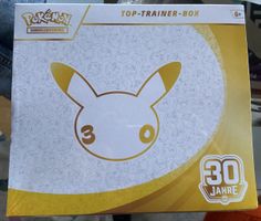 Pokemon Top-Trainer-Box 30 Jahre originalverpackt neu