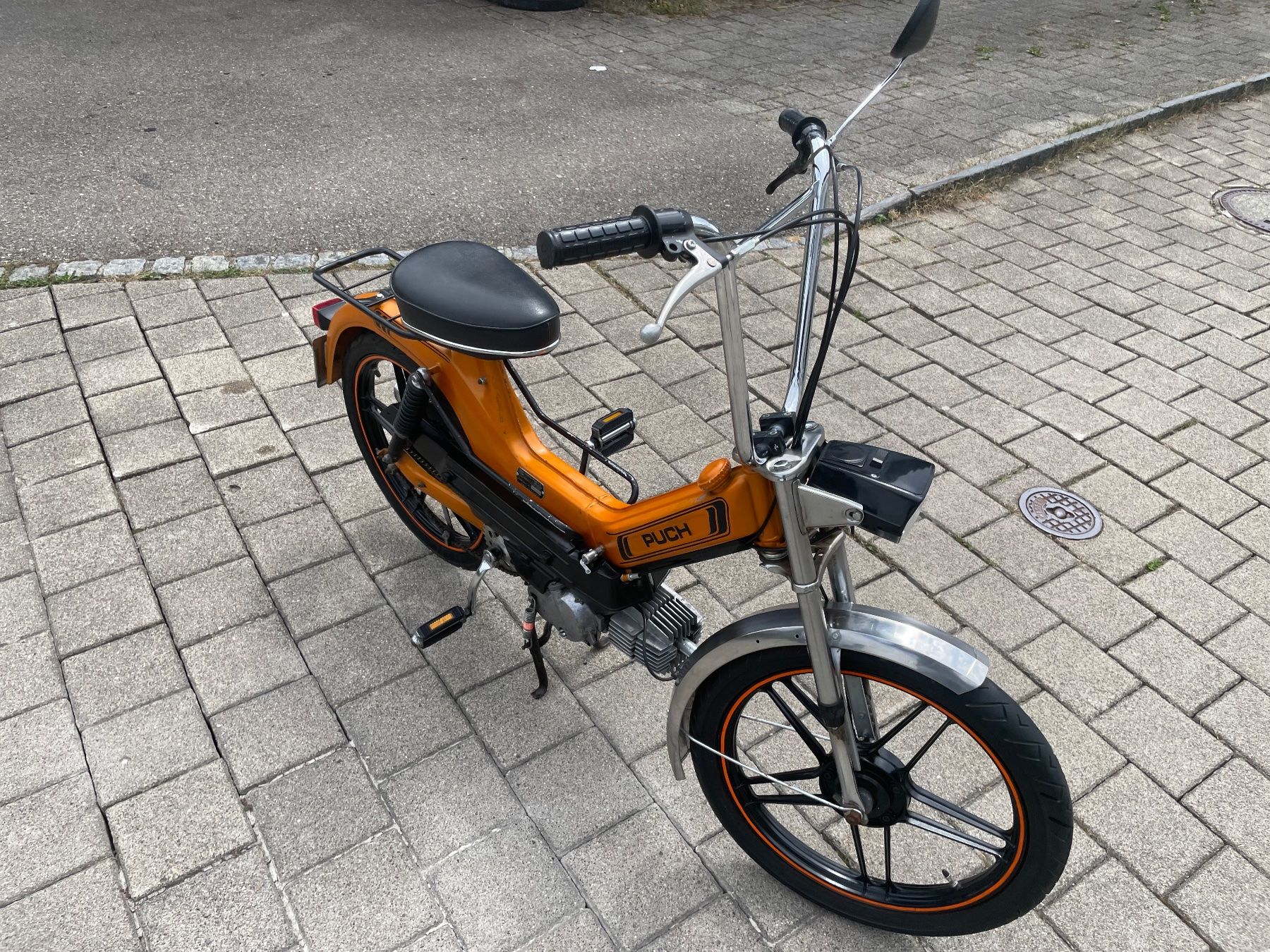 Puch Ciclomotori: Puch Maxi S in Orange mit mutching Numbers – Usato da Eschenbach SG venduto da Manu_89_w 7