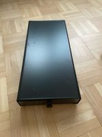 Kapselhalter Schublade schwarz Metall guter Zustand