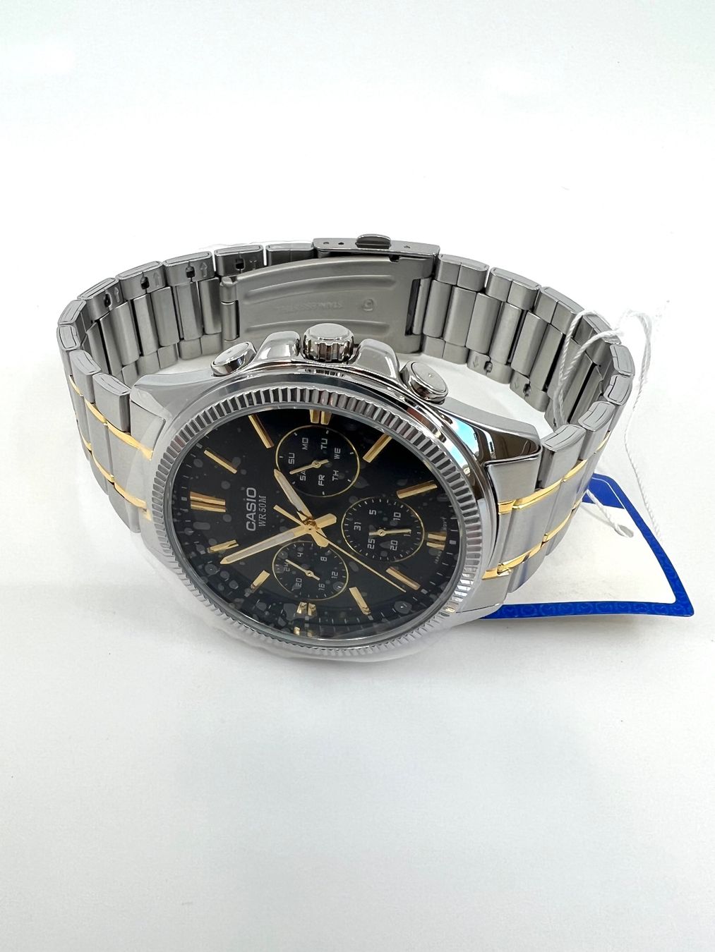 Casio Orologi: Casio ref. MTP-1375SG-1AV  **Battery to be replaced** – Nuovo (secondo la descrizione) da Zug venduto da Avent0ri_by_Montauk 5