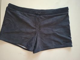 Badehose Speedo Herren Grösse 6 Schwarz mit Wabenmuster