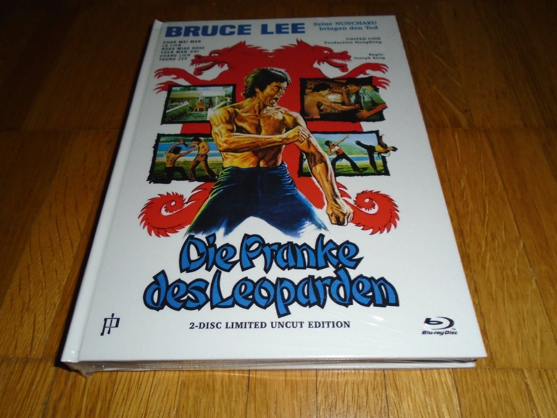 Alle DVDs: Die Pranke des Leoparden - MEDIABOOK - A - UNCUT – Neu und originalverpackt aus Basel von havsok