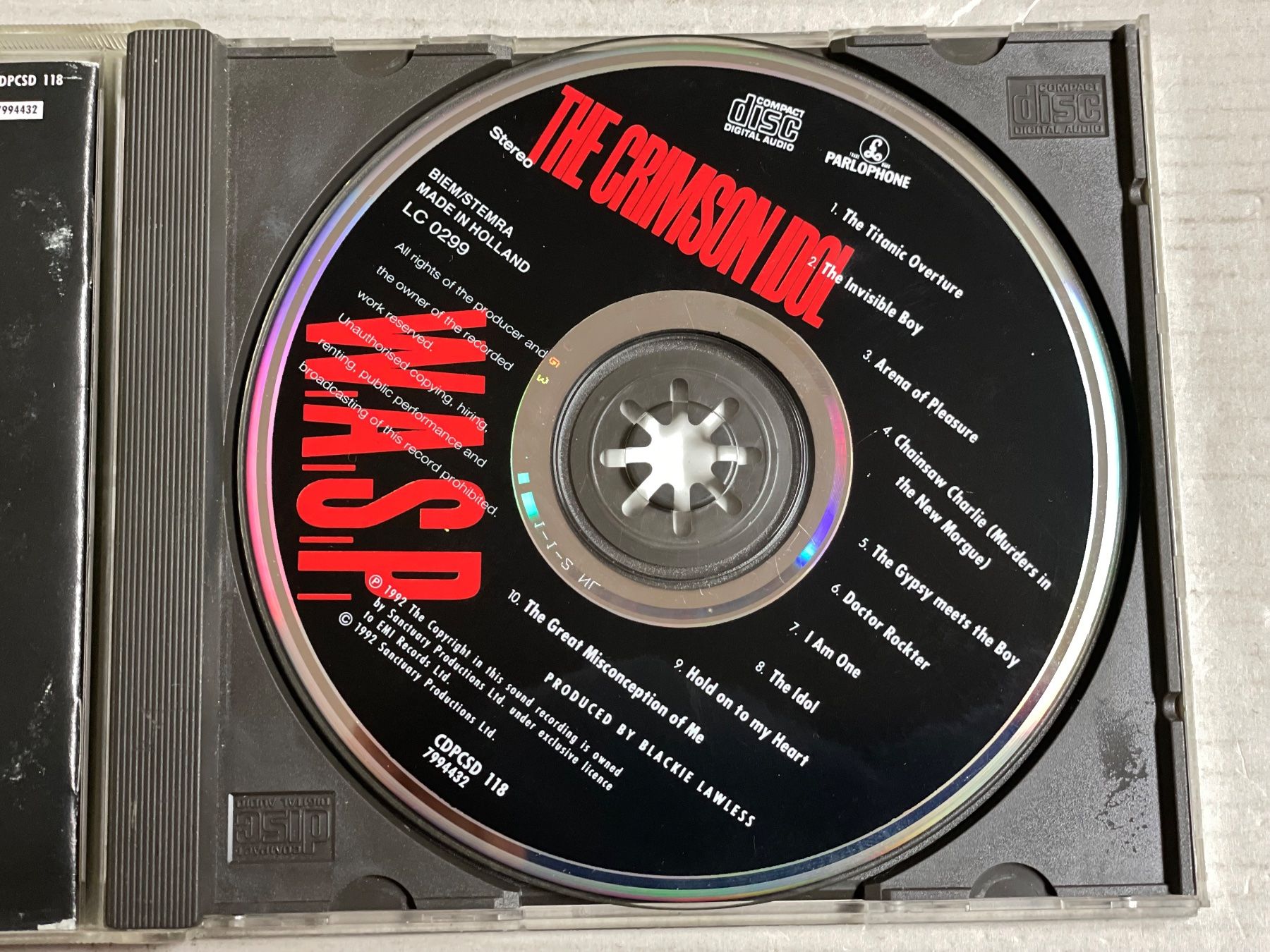 CDs: WASP – D'occasion à Muri b. Bern par AdidasCollector 2