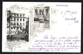 Neuchatel, Chapelle de l'Hopital, Pensio
