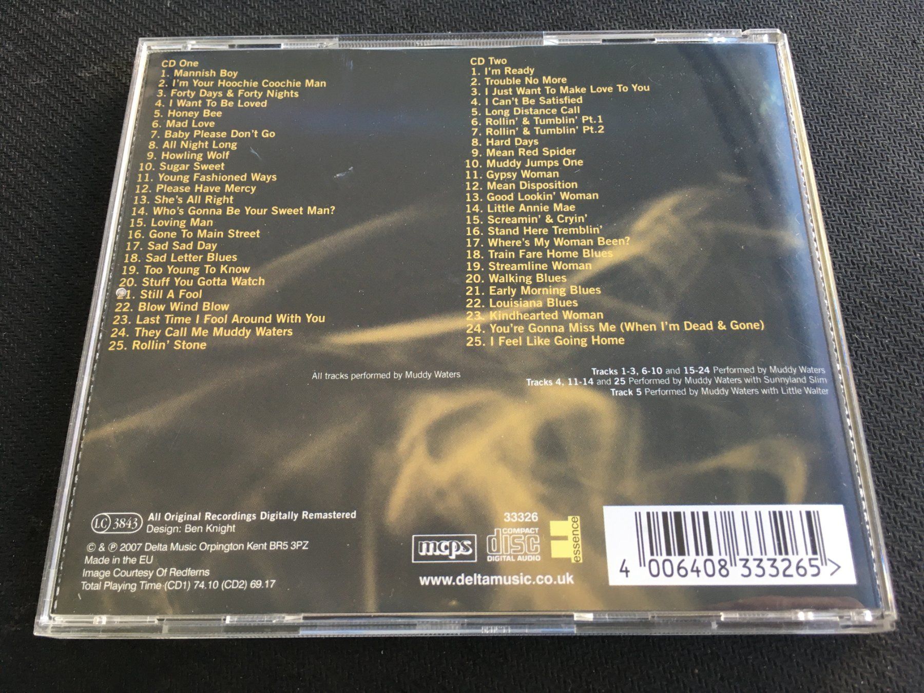 CD: The Essence of Muddy Waters -CD- 2cd – Usato da St.Gallen venduto da MedienJoe 2