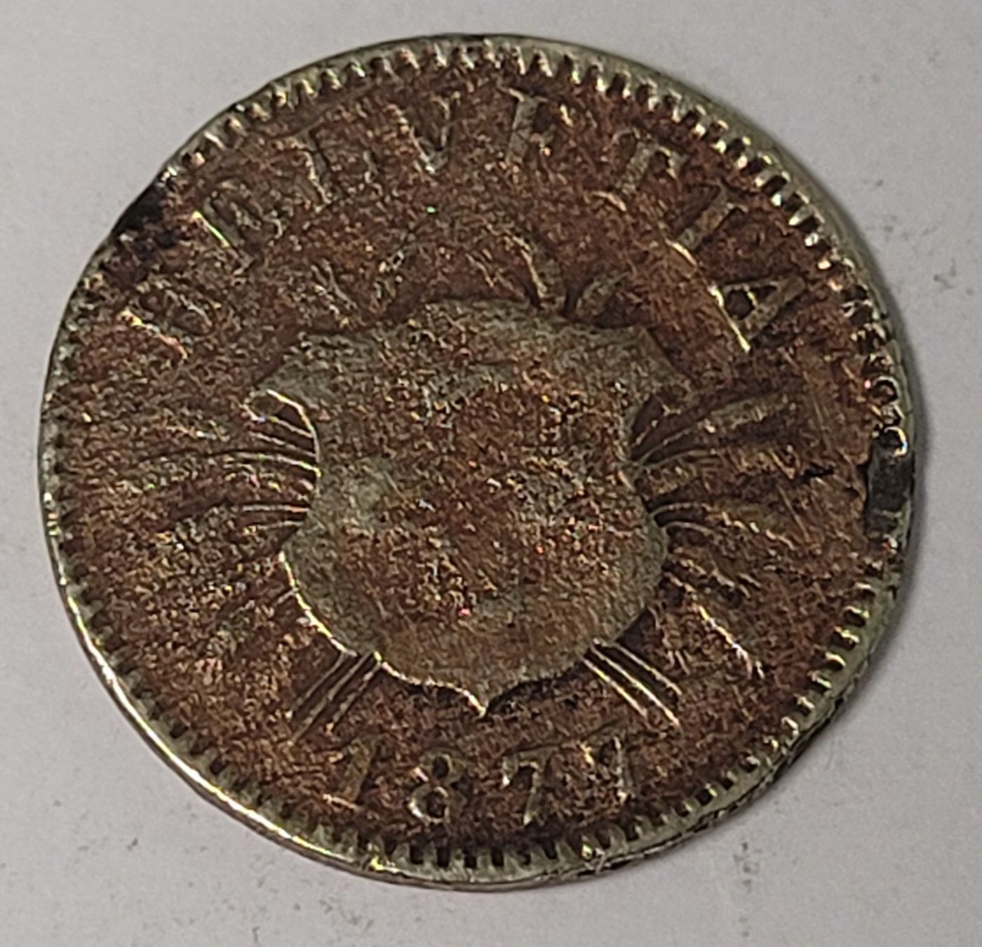Tutti le monete: 5 RAPPEN / SCHWEIZ 1877 – Usato da Mumpf venduto da antonio_schweiz_961
