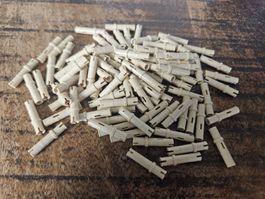 lego 32556 lot de 100 pièces Tan Technic, Pin 3L