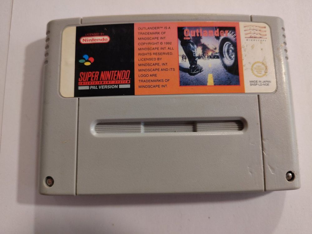 Nintendo Giochi: Outlander - Super Nintendo SNES – Usato da Kloten venduto da SuperRetroPixels