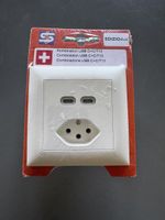 Kombination Steckdose USB C+C/T13 neu!