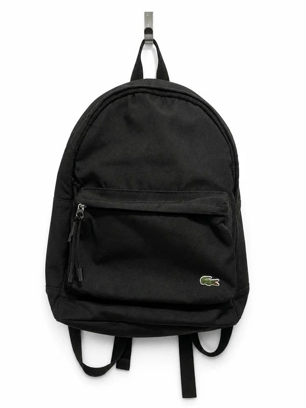 Lacoste Zaini: Lacoste Rucksack Schwarz, Top Zustand! – Usato da Basel venduto da lui_5gpc