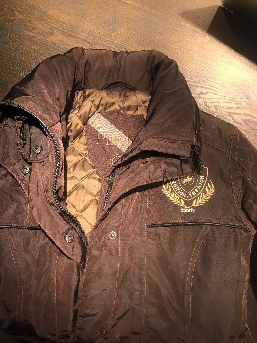 Pikeur Giacche: Pikeur Reitjacke braun – Usato da Weggis venduto da Taltosangi