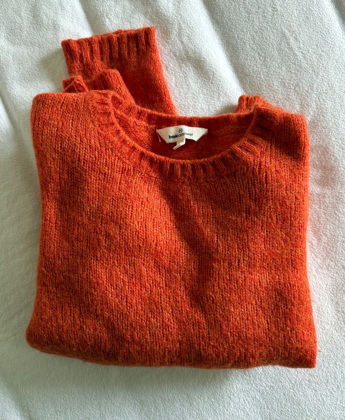 Maglioni & Felpe: Basic Apparel Strickpullover, Orange, Gr. M – Usato da Zürich venduto da Rpapad 1