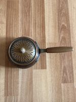 Alte Pfanne Kupfer mit Deckel Durchmesser Pfanne 15 cm