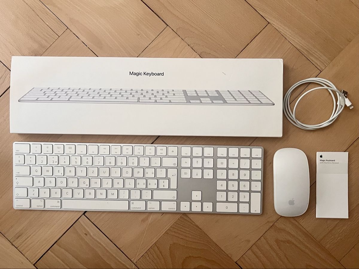 Apple Tastaturen: Apple Magic Keyboard mit Ziffernblock inkl. Maus – Gebraucht aus Bern von Mark771