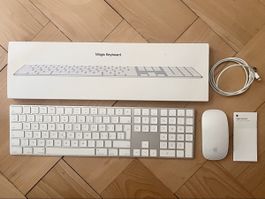 Apple Magic Keyboard mit Ziffernblock inkl. Maus